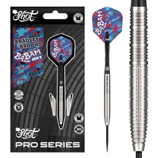 Shot Pro Series Bradley Brooks Gen2 Steel Tip Dart Set 90 Tungsten Barrels 23gm