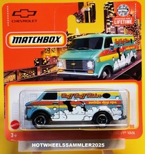 MATCHBOX "1975 CHEVY VAN" OVP UNGEÖFFNET ANSEHEN!
