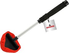 NIGRIN Scheiben-Innenreiniger, mit Teleskop-Griff, inklusive waschbaren und