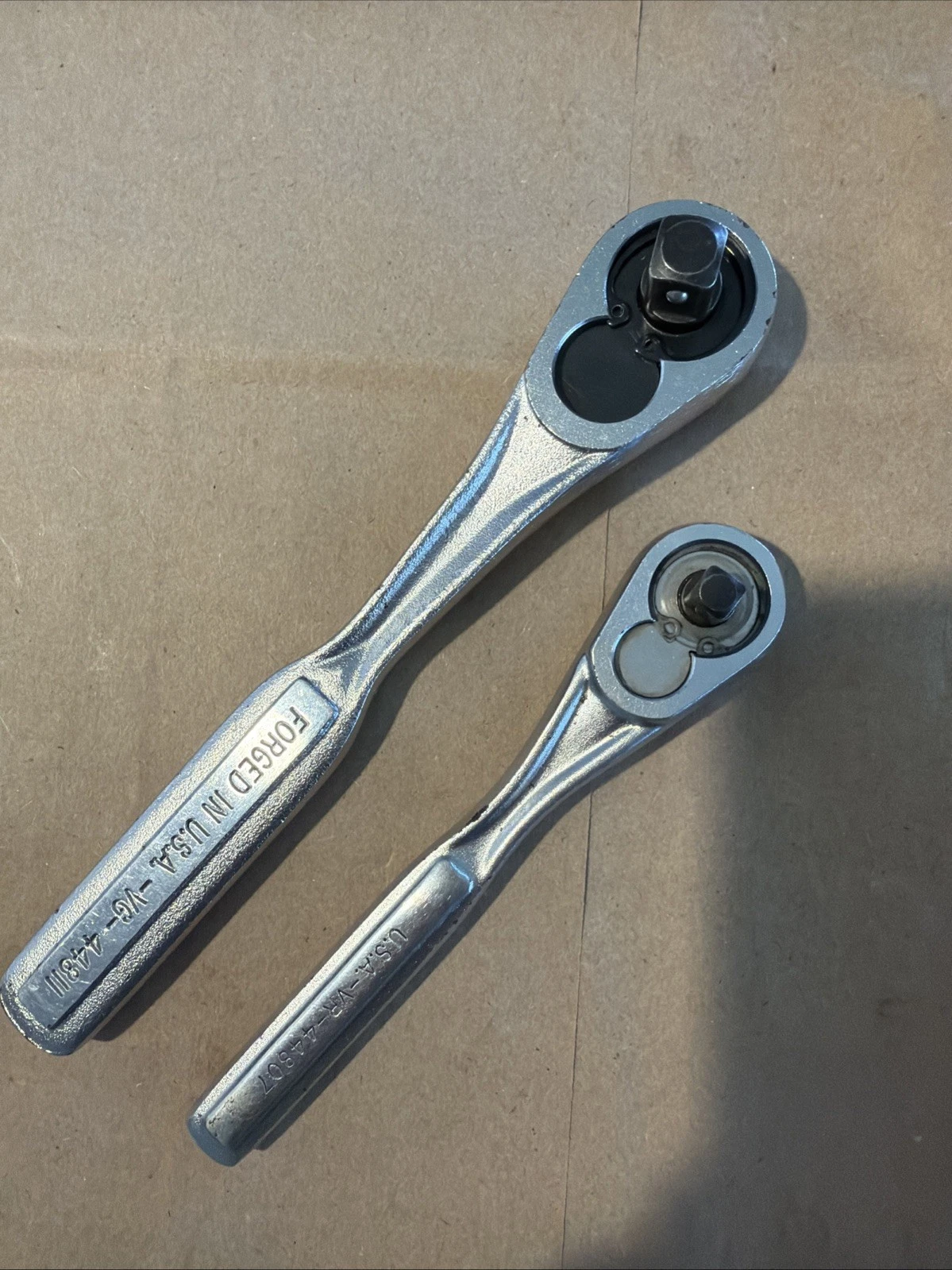 Craftsman Vintage Ratcheting Wrench 3/8 And 1/4 Drive Set
