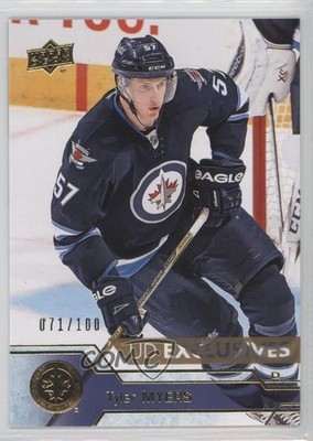 2016-17 Upper Deck Exclusives 71/100 Tyler Myers #198 i9i
