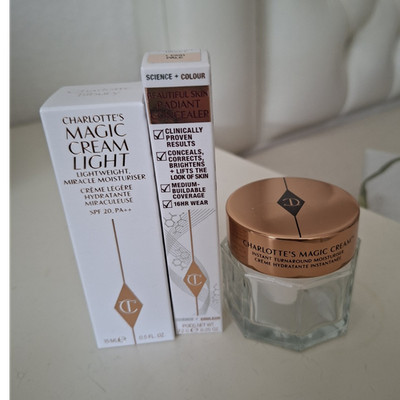 Charlotte Tilbury Magic Cream Light Tagespflege 15ml SPF20 feuchtigkeitsspendend
