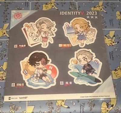 Identity V 2023 Summer Limited Stickers Set of 4