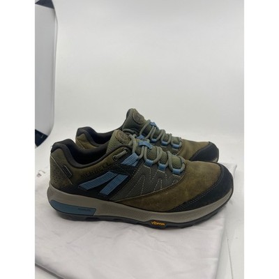 Merrell MQM Flex 2 Womens 8.5 Olive Green Waterproof Hiking Shoes J18804