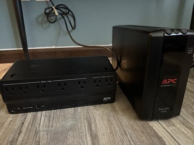 APC Schneider Electric Back-Ups 1000 AND Back-Ups 600 You Get BOTH.
