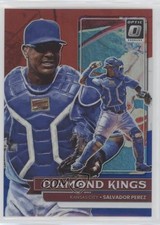 2022 Donruss Optic Diamond Kings Red White & Blue Prizm /199 Salvador Perez n0c