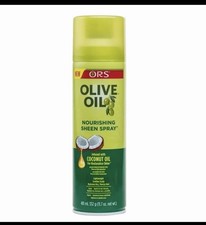 ORS Olive Oil Coconut Oil Alcohol-Free Nourishing Sheen Spray Hydrates 11.7 oz