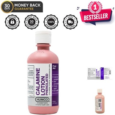 40796001 Calamine Lotion 6 fl oz - Anti-Itch Relief & Skin Soothing Solution