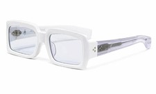 Jacques Marie Mage VERA White/Light Gray 55-21-146mm With Case New