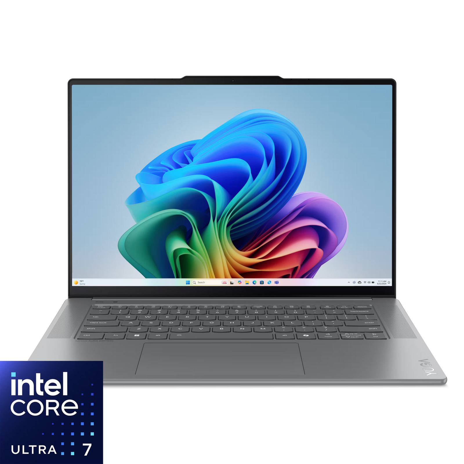 Lenovo - Yoga Slim 7i Aura Edition - Copilot+ PC - 15.33K 120Hz Touchscreen...