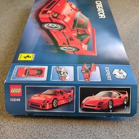 BOX ONLY - LEGO Ferrari F40 (10248) - Creator Expert (2015) - NO SET OR PIECES