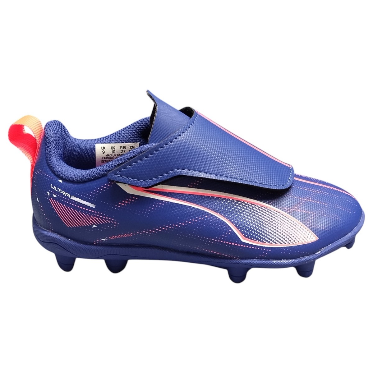 PUMA Ultra 5 Play V Rb Jr FG/AG Football Cleats Youth 10 Multi