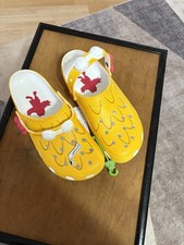 CROCS mcdonalds x crocs hamburglar classic clog birdie yellow SZ12 men's NWT