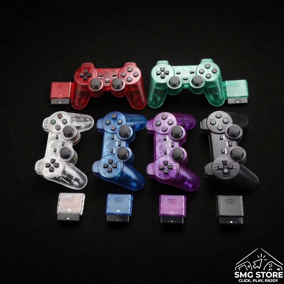 CONTROLLER WIRELESS Compatibile PS2 Joypad Playstation 2 Joystick Game Pad