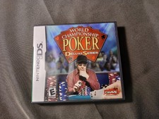 World Championship Poker Deluxe Series Nintendo DS CIB Complete w/ Manual