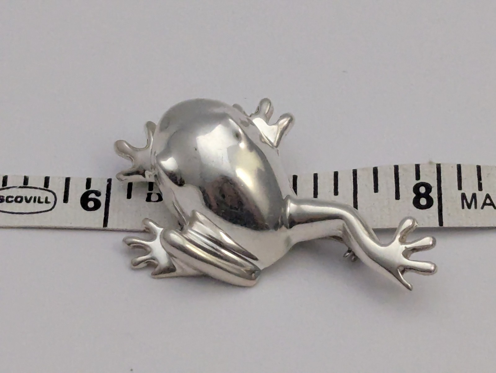 Vtg Solid Sterling Silver Signed Mexico Leaping F… - image 9