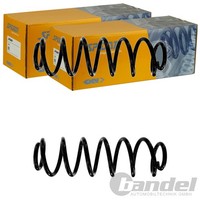 2X Spidan Fahrwerksfedern Hinten Passend FÜR Skoda Octavia Vw Golf Links+Rechts