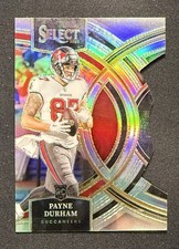 2023 Panini Select - Premier Level Payne Durham #155 Silver Prizm Die-Cut (RC)