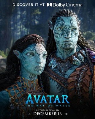 Avatar der Weg des Wassers 11 Filmposter Kunstdruck Fandom Profi Thriller L