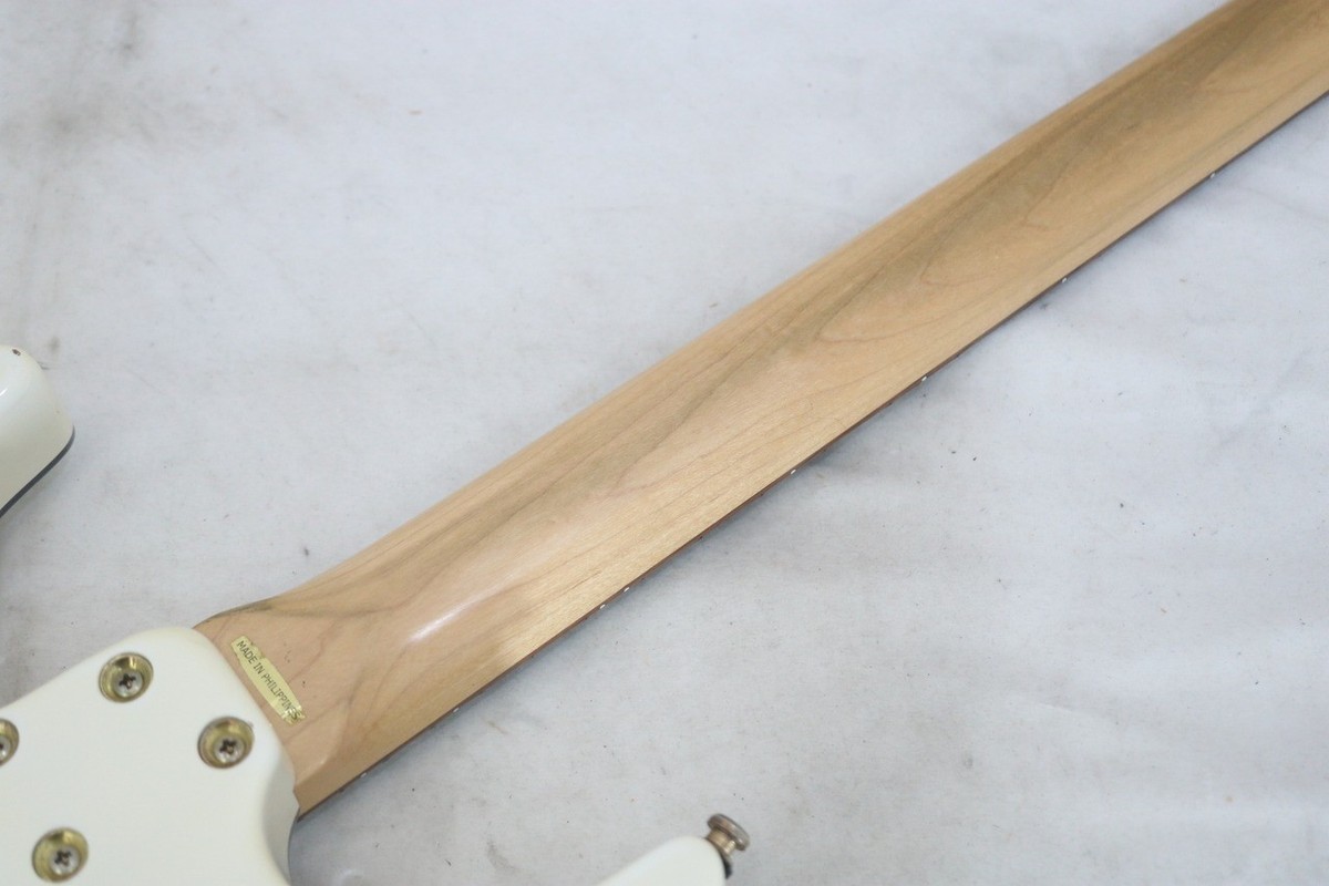 Bacchus G-CUSTOM HSH 24F Electric Guitar Locking Trem White Gold