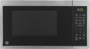 GE 0.9 Cu. Ft. Four micro-ondes de comptoir - 900W Cuisine en acier inoxydable Essentiel