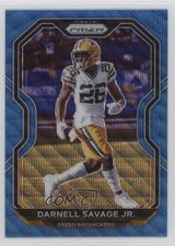 2020 Panini Prizm Blue Wave Prizm 143/199 Darnell Savage Jr #209 1fc4