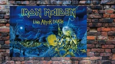 Live After Death IRON MAIDEN poster vibrant AF beautiful AF BIG AF 30" x 20"