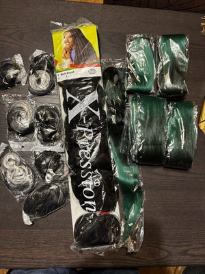 #ad Assorted Hair Extentions Hair Extensions $39.00