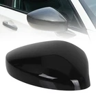 Right Passenger Wing Mirror Cover Cap Gloss Black For 2022-2024 2025 Honda Civic