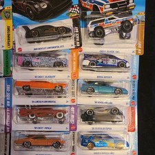 Hot Wheels 1:64 Diecast Unopened Lot Ferrari SF90, GR Supra, 4 Treasure Hunts