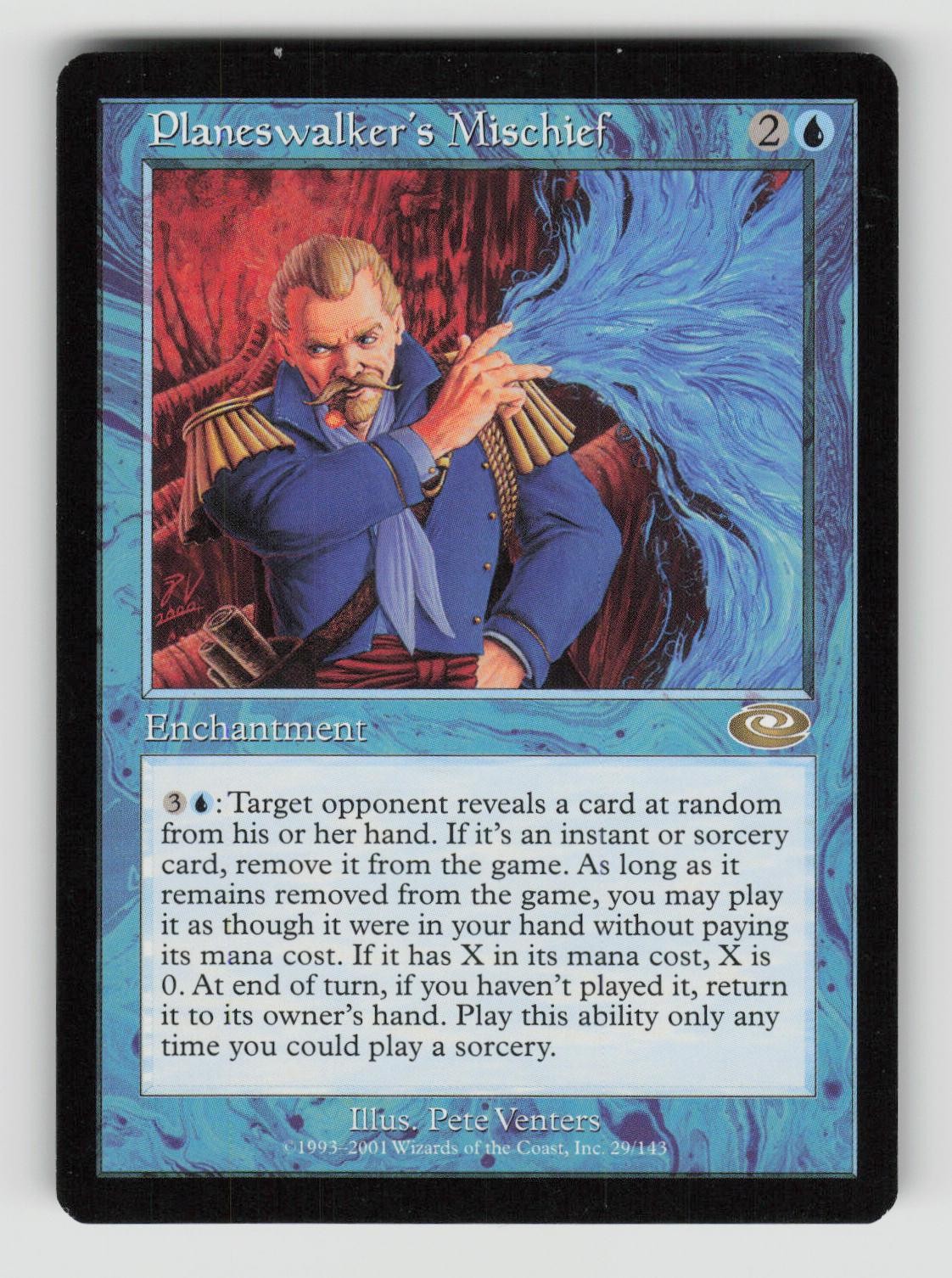 Planeswalker's Mischief 29 Rare Planeshift Magic: The Gathering Near Mint