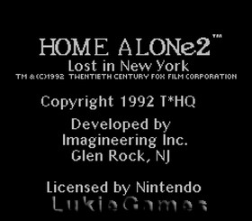 Home Alone 2 - NES Nintendo Game