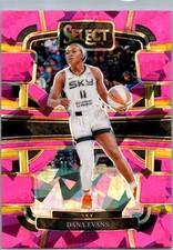 2024 Panini Select WNBA - Concourse Dana Evans #73 Pink Ice Prizm