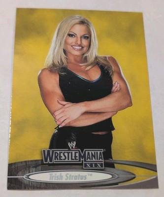 2003 Fleer Wrestlemania XIX - Trish Stratus #63
