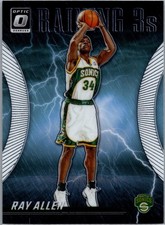 2023-24 Donruss Optic #5 Ray Allen Raining 3s