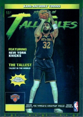 2025 Topps Chrome Karl-Anthony Towns Base (RAW)
