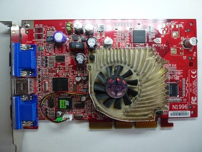 Retro PC AGP VGA Grafikkarte MSI Nvidia G4 MX 460 VTP 8867 Ver 2 64MB DDR