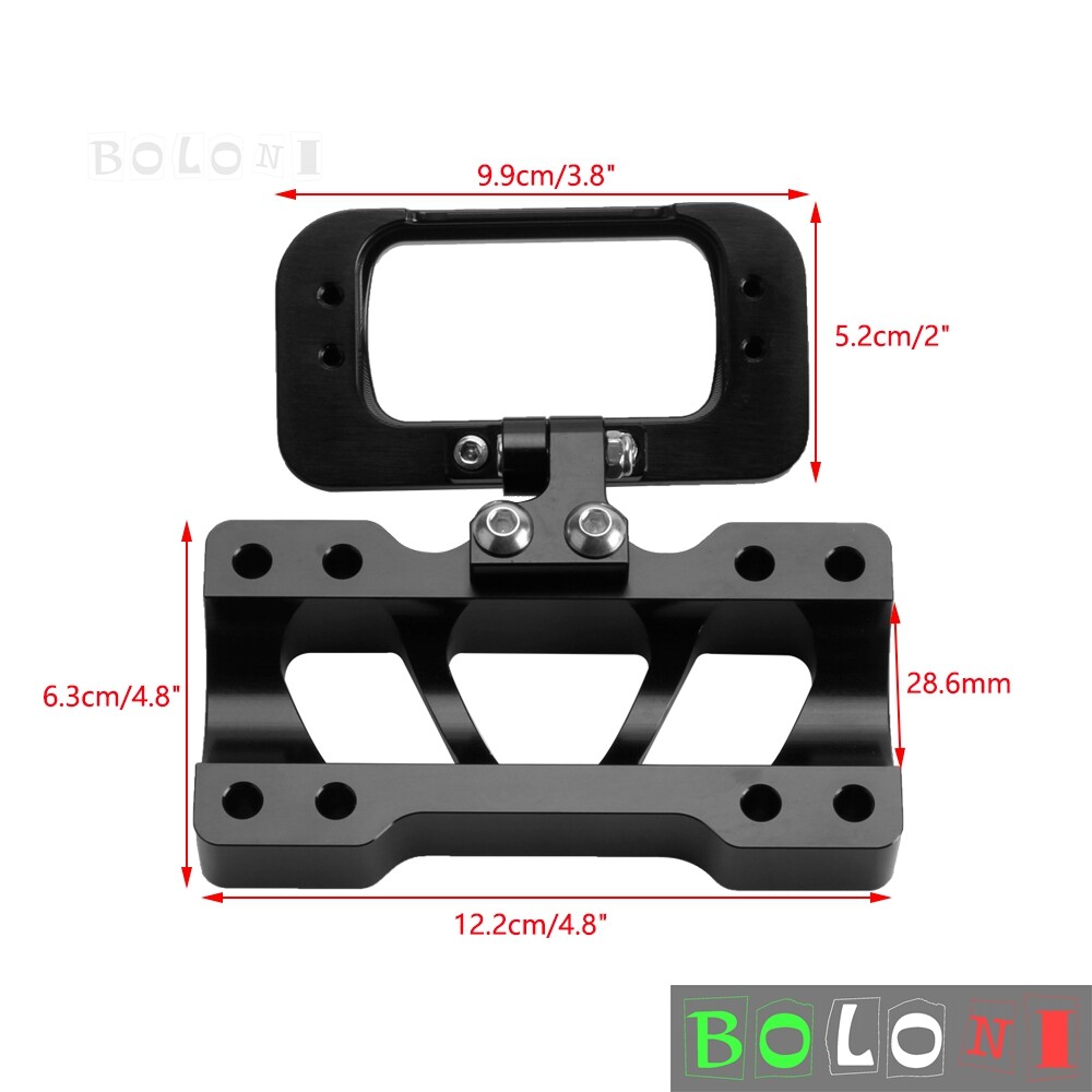 1-1/8'' Digital Gauge Mount For Harley Softail FXST FXBB