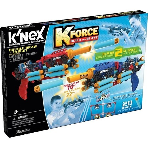 K'NEX K-Force Flash Fire Motorized Blaster Building Set 288 Pieces