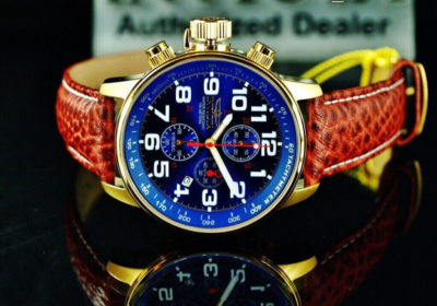Invicta I-Force 3329 Orologio Uomo - Cassa Acciaio 46mm, Quadrante Blu, Movimento Quarzo, Impermeabile 10 ATM