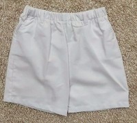 Le' Za Me Boy's Kids Solid White Shorts Le' Za Me Boy's Kids Solid White Shorts
