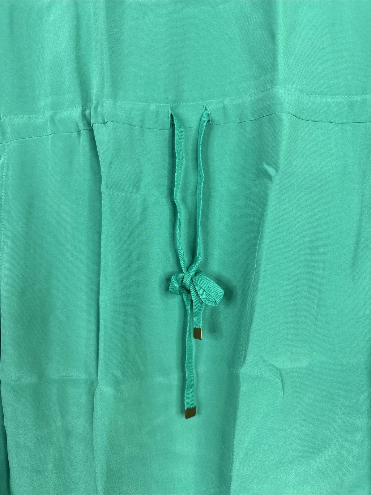 UNDERCOVER Abito Victoria Secret donna taglia S verde manica corta lunghezza ginocchio nuovo