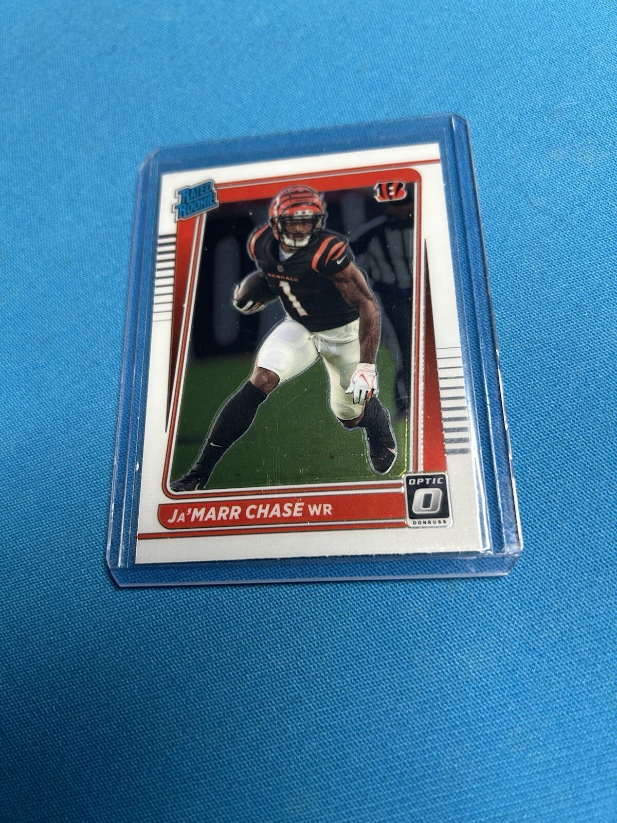 2021 Panini Donruss Optic - Rated Rookie #207 Ja'Marr Chase (RC)