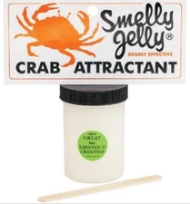 Smelly Jelly Crab Crawfish Lobster Attractant Scent 4 Ounce Jar