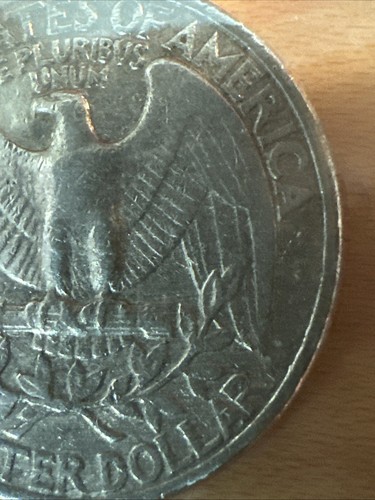 1978 no mint mark quarter error In Cod We Trust AM Touch In America LS-27 - Bild 4 von 4