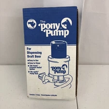 The Pony Pump Beer Keg Tap - Dispense Draft Hose Faucet No Foam Portable NEW