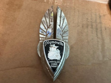 Plymouth Emblem Badge 1934 1936 1933 1935 1937 Vintage Parts