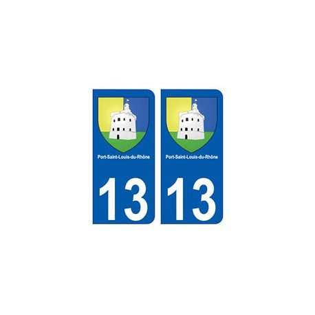 Autocollant Blason De Mallemort - Lot De 13 Stickers Ronds - Pour Voiture, Casier, Décoration