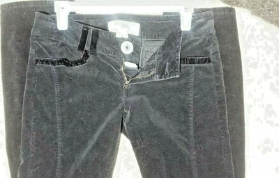 Jolt Pants Black Velvet Pants 