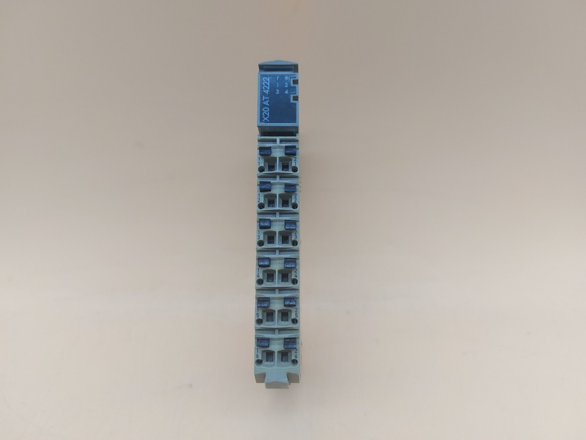 Module De Bus B&R X20-AT-4222 (4 Canaux) Rev. I0 + Module X20BM11 - Occasion
